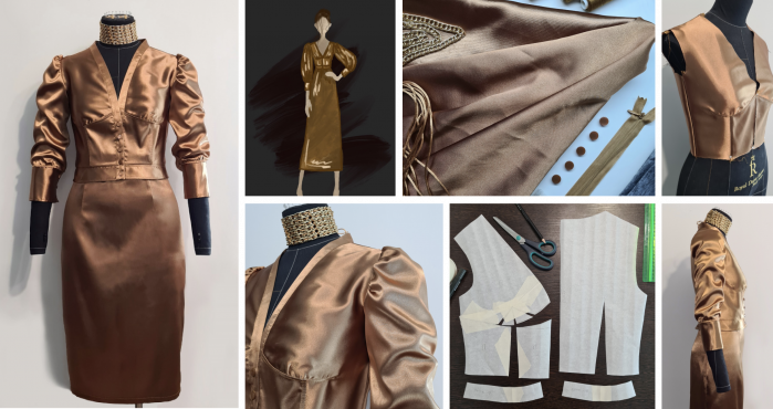 Дизайнер одежды: базовый курс – работы студентов - 8