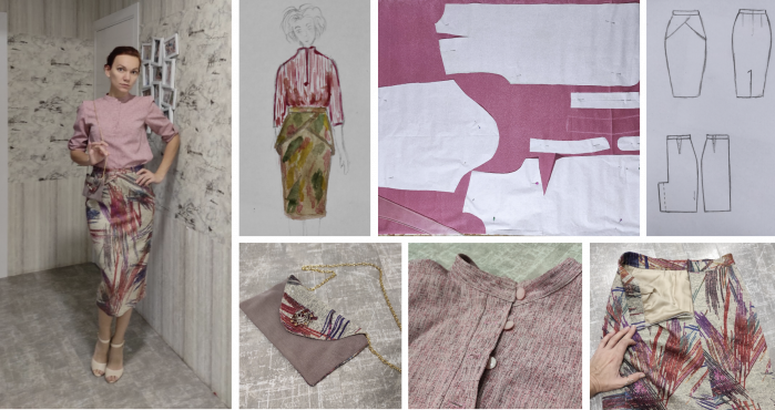 Дизайнер одежды: базовый курс – работы студентов - 23